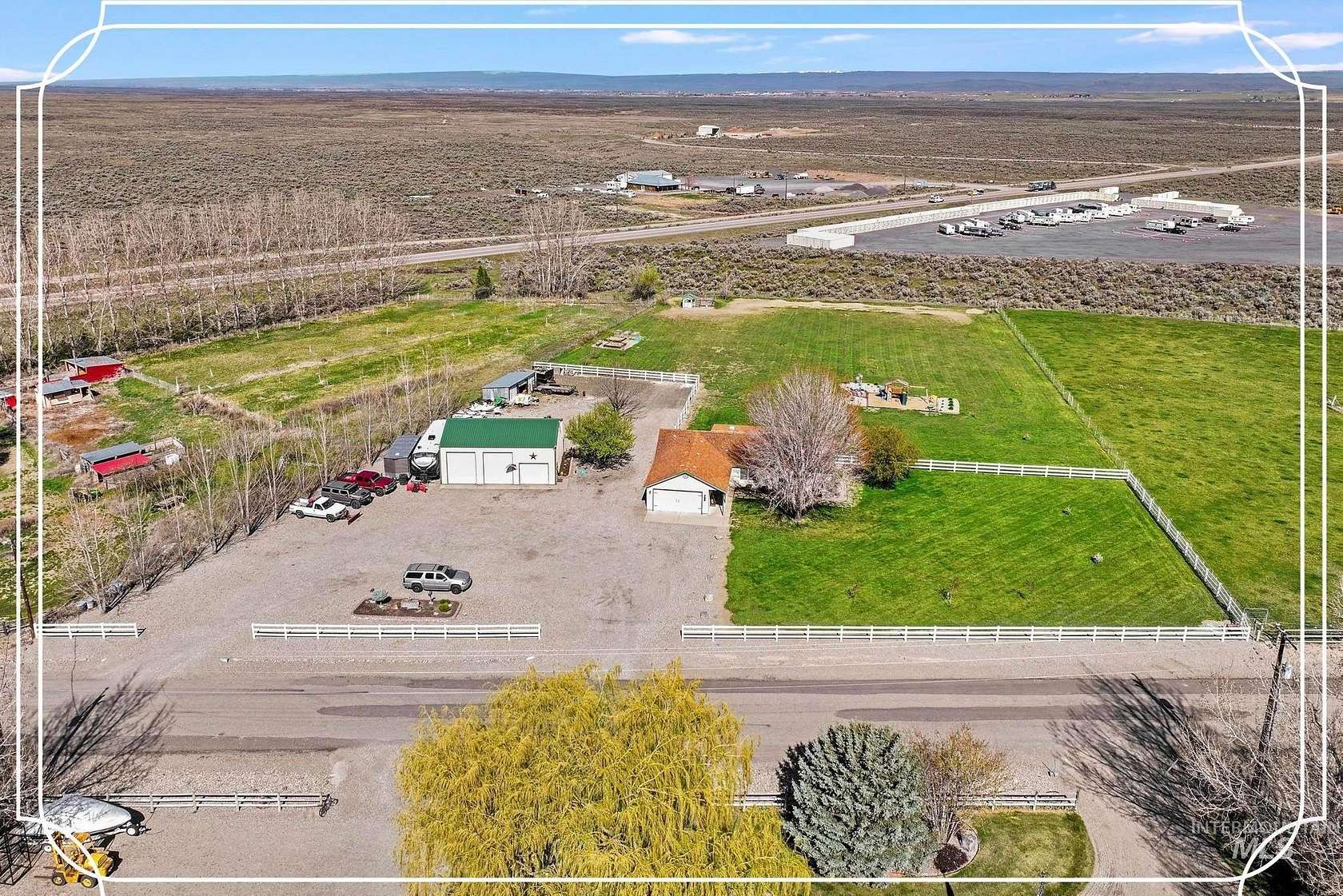 3.37 Acres of Land with Home for Sale in Shoshone, Idaho