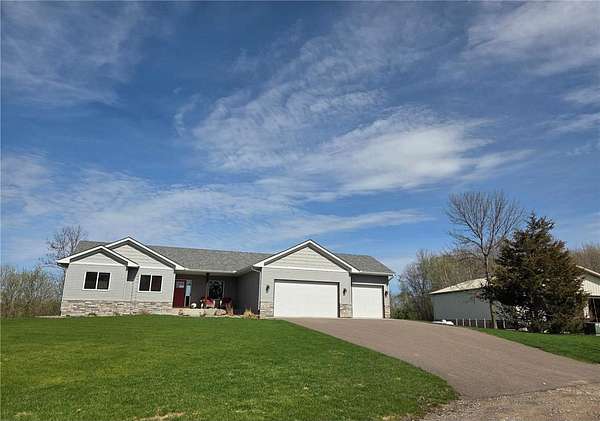20 Acres of Land with Home for Sale in Dalbo Township, Minnesota