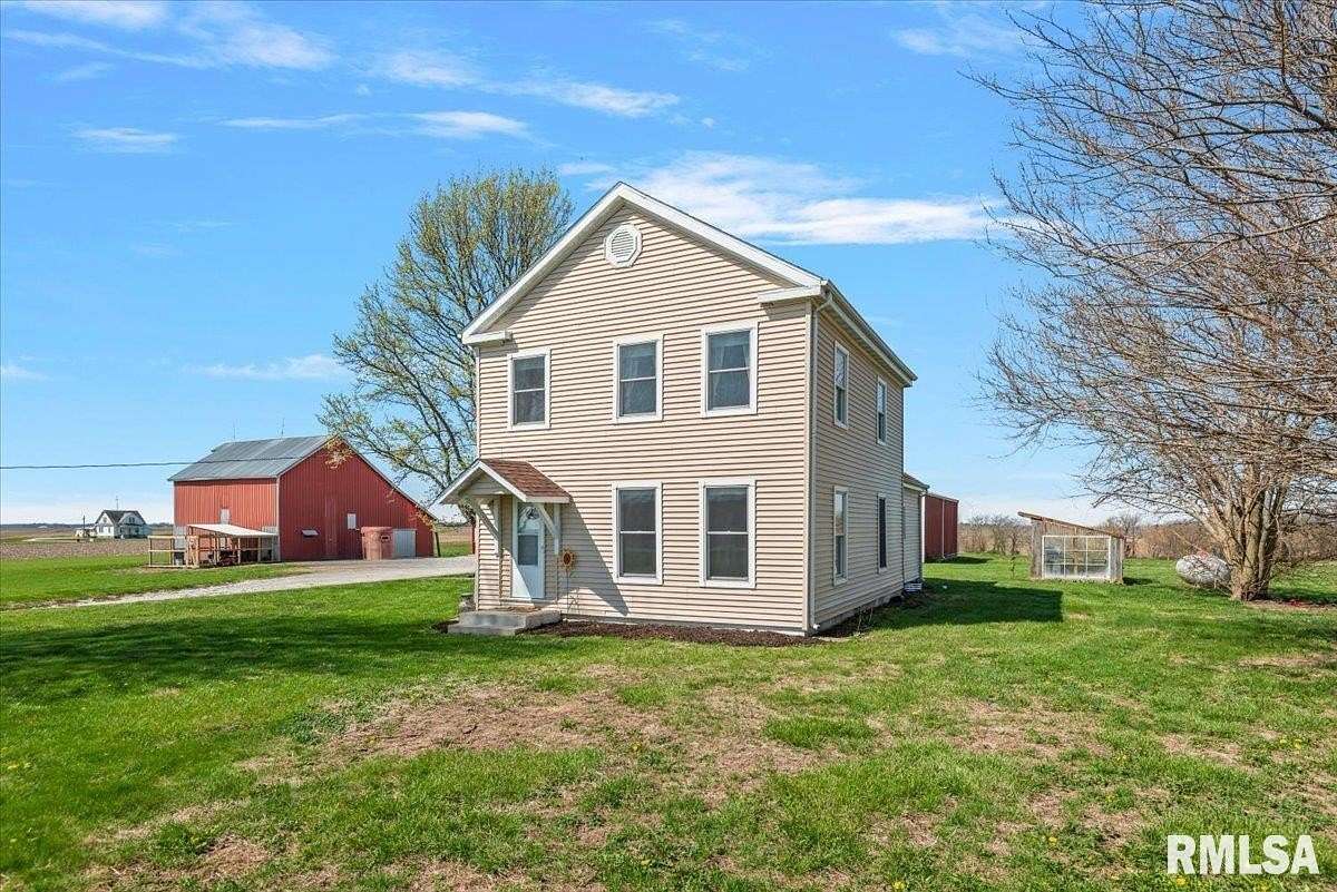 5.39 Acres of Land with Home for Sale in Virden, Illinois