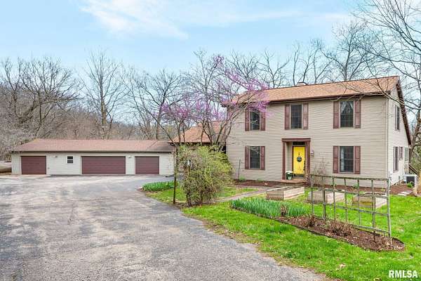 3.76 Acres of Land with Home for Sale in Metamora, Illinois