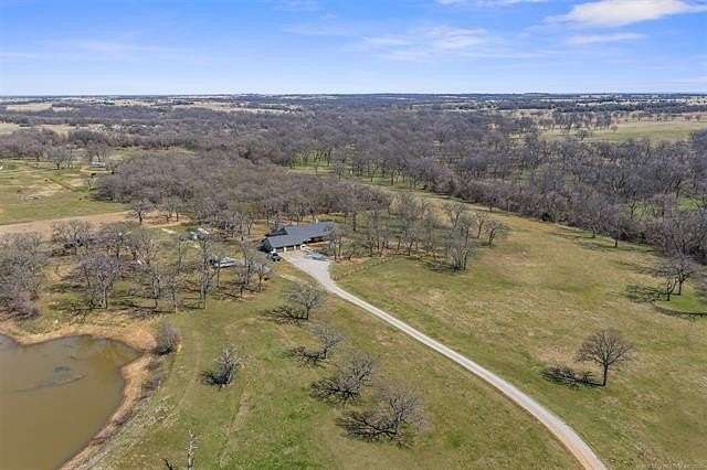 24.8 Acres of Agricultural Land with Home for Sale in Elmore City, Oklahoma