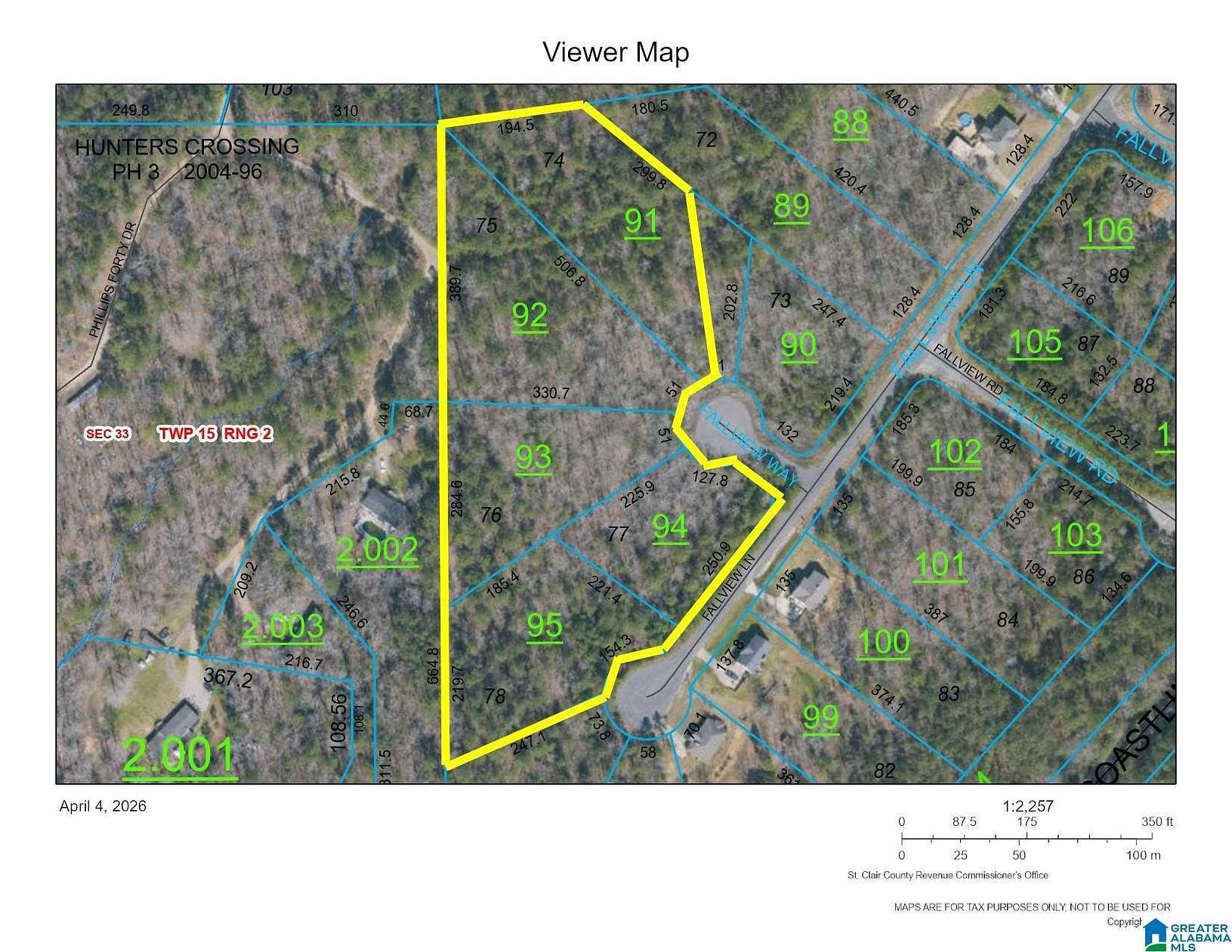 6.73 Acres of Residential Land for Sale in Odenville, Alabama