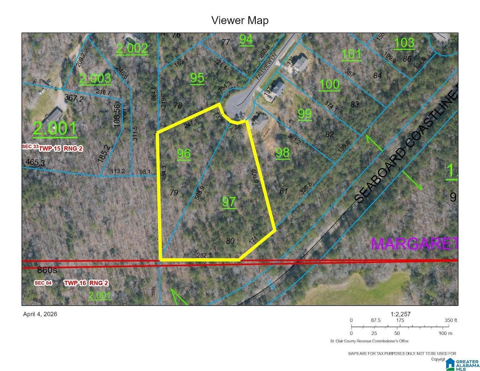4.2 Acres of Residential Land for Sale in Odenville, Alabama