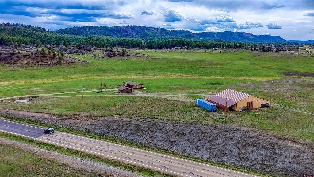 63 Acres of Land with Home for Sale in Pagosa Springs, Colorado