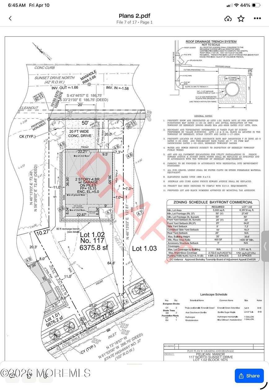 Residential Land for Sale in Berkeley Township, New Jersey