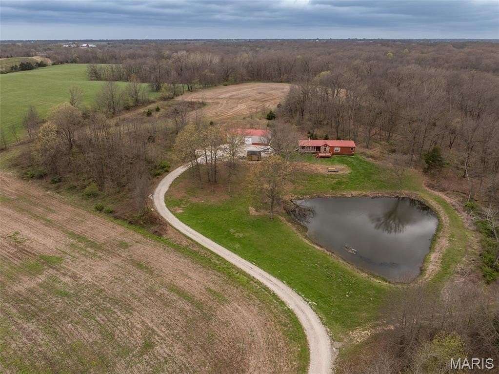 20 Acres of Land with Home for Sale in Middletown, Missouri
