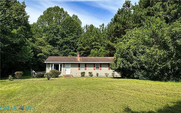 6.44 Acres of Land with Home for Sale in Weems, Virginia
