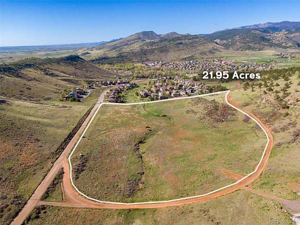 22 Acres of Recreational & Residential Land for Sale in Lyons, Colorado