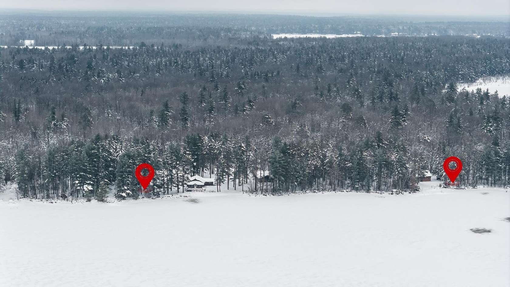 322 Acres of Recreational Land with Home for Sale in Manitowish Waters, Wisconsin