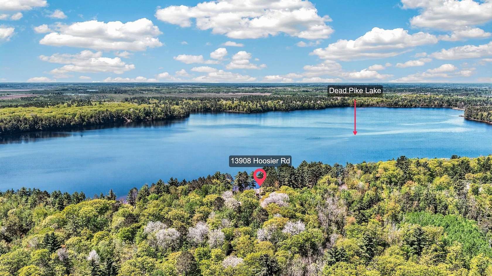 322 Acres of Recreational Land with Home for Sale in Manitowish Waters, Wisconsin