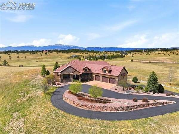 17.4 Acres of Land with Home for Sale in Colorado Springs, Colorado