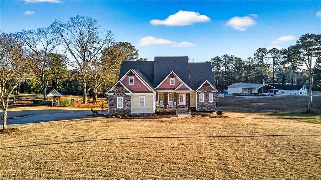 6.6 Acres of Land with Home for Sale in McDonough, Georgia