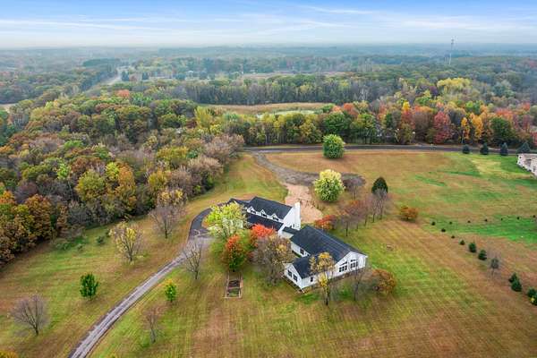 8.9 Acres of Land with Home for Sale in Big Lake, Minnesota