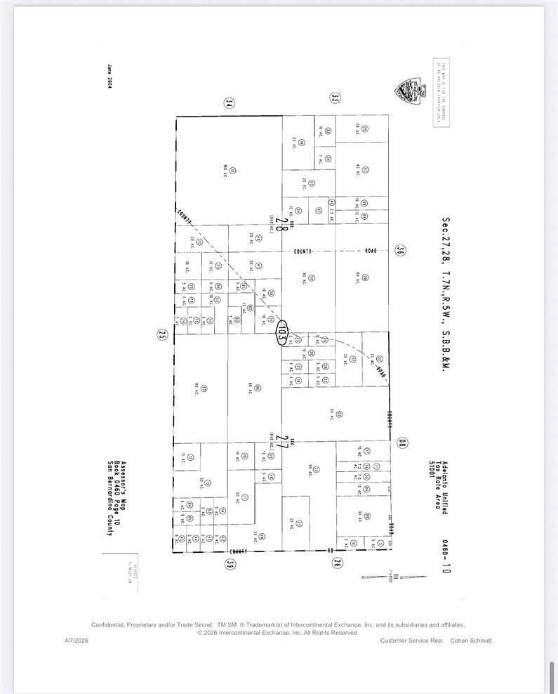 20 Acres of Land for Sale in Adelanto, California