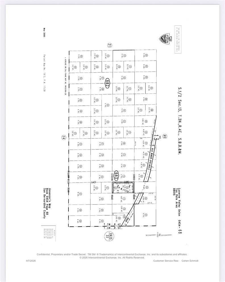 4.87 Acres of Land for Sale in Johnson Valley, California