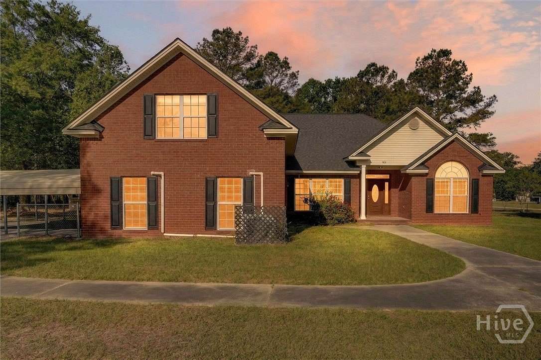 11.2 Acres of Land with Home for Sale in Ellabell, Georgia