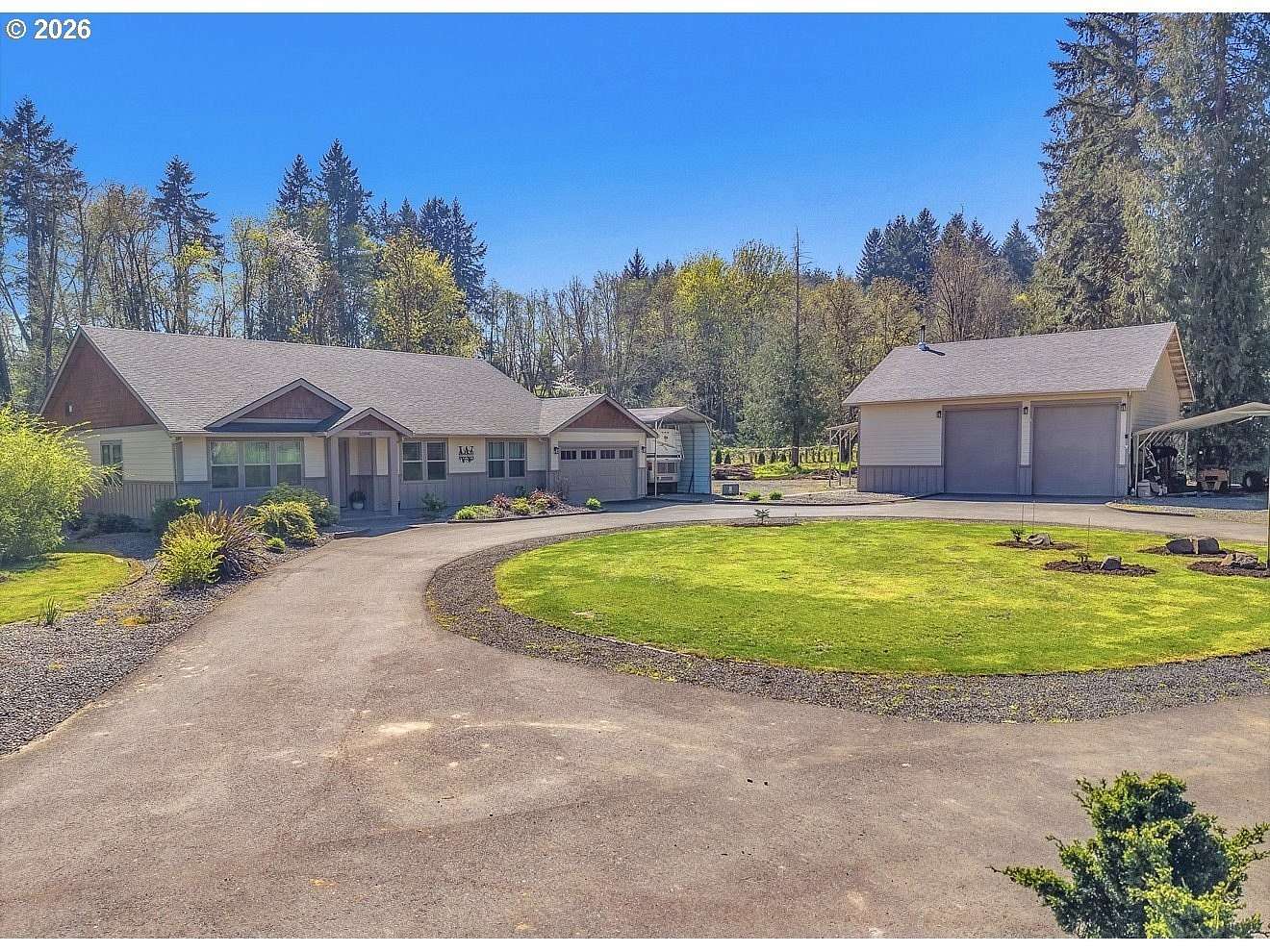 5.52 Acres of Land with Home for Sale in Warren, Oregon