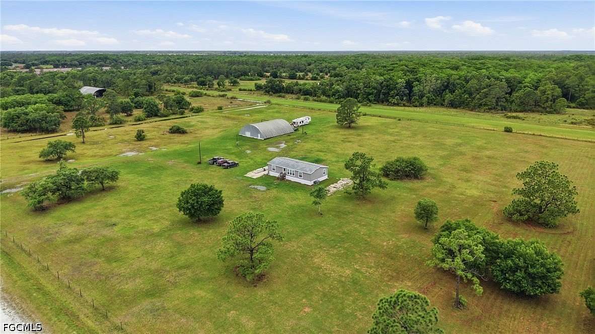 9 Acres of Land with Home for Sale in LaBelle, Florida