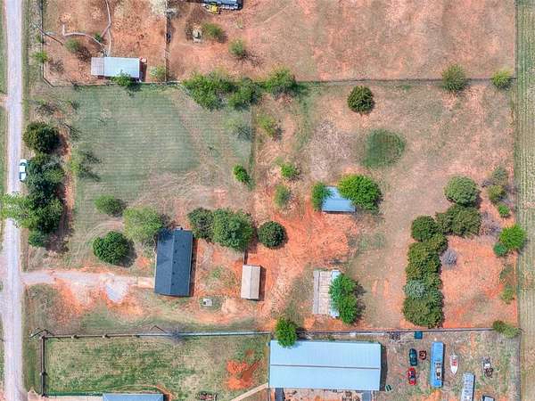 2.5 Acres of Land with Home for Sale in Blanchard, Oklahoma