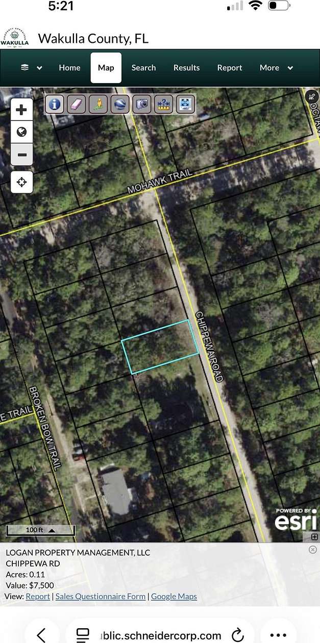 0.11 Acres of Land for Sale in Crawfordville, Florida