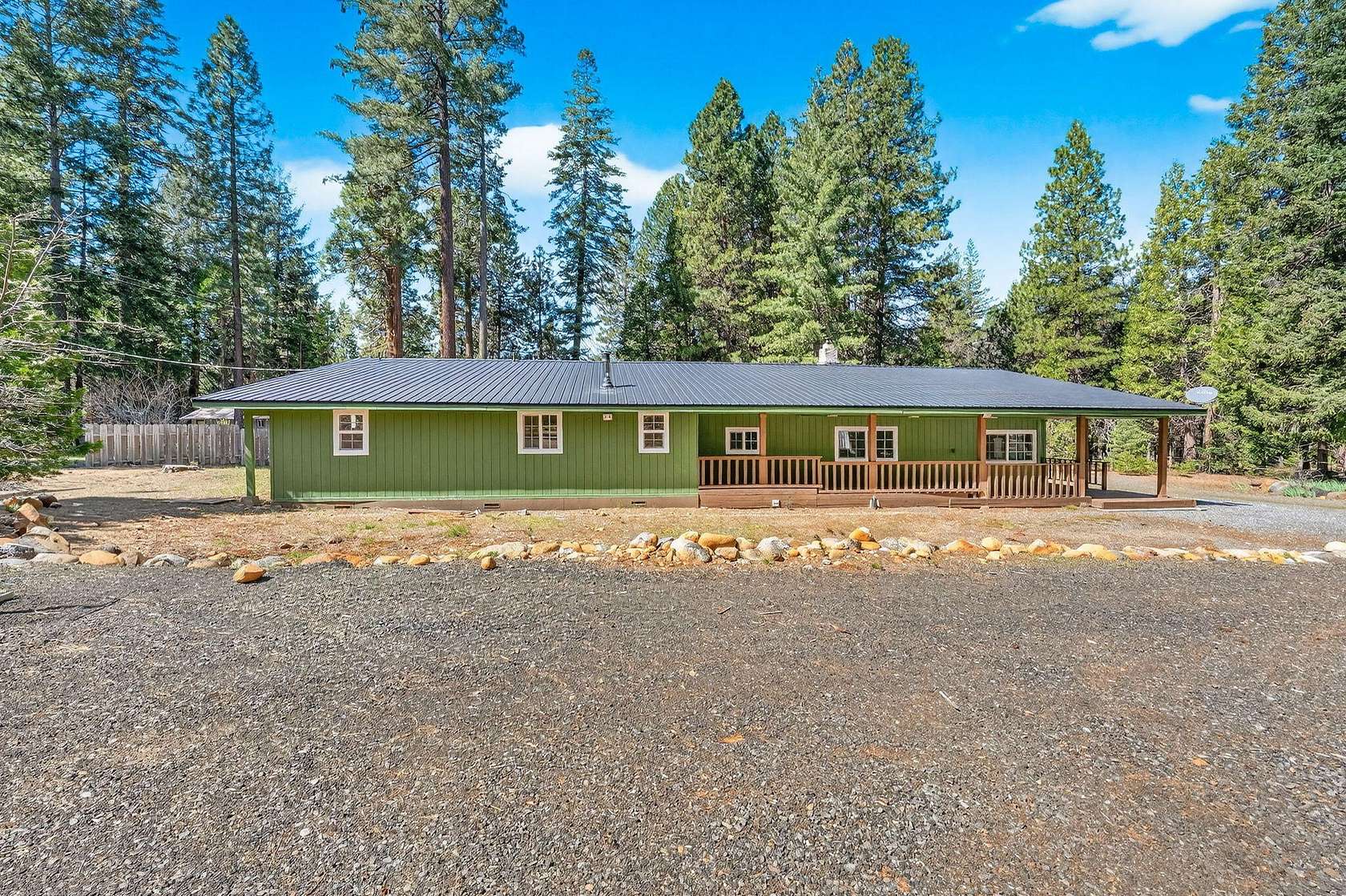 4 Acres of Land with Home for Sale in Shingletown, California