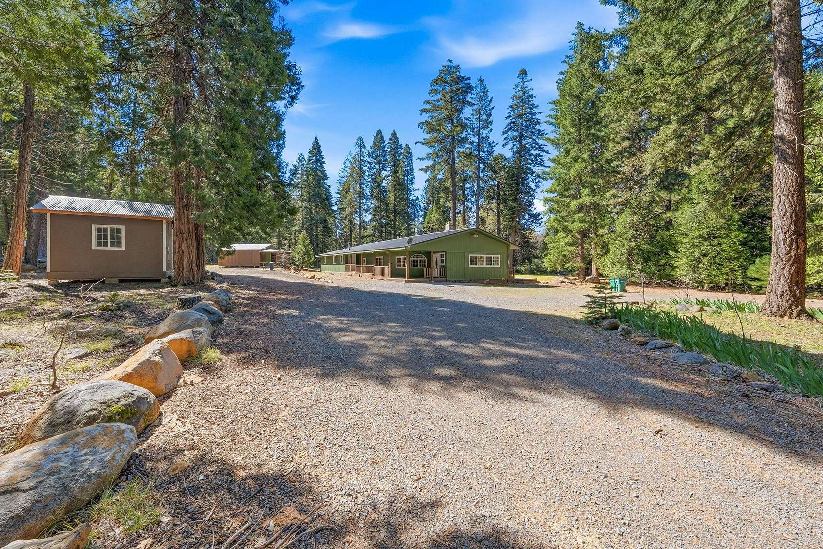 4 Acres of Land with Home for Sale in Shingletown, California