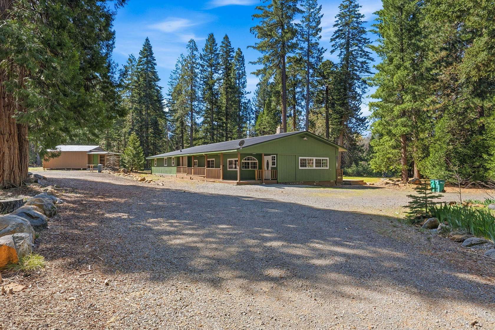 4 Acres of Land with Home for Sale in Shingletown, California