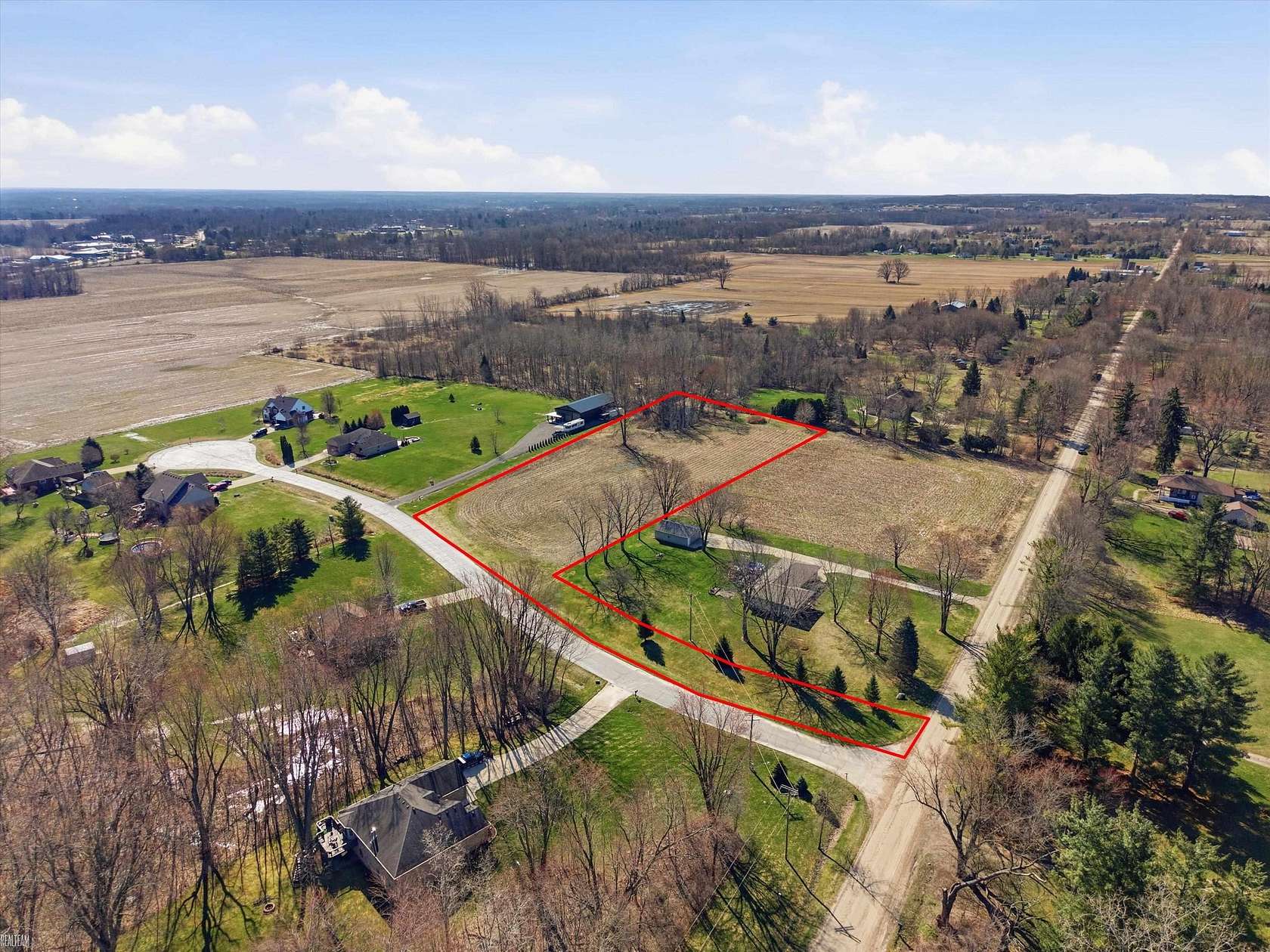 3.2 Acres of Residential Land for Sale in Almont, Michigan