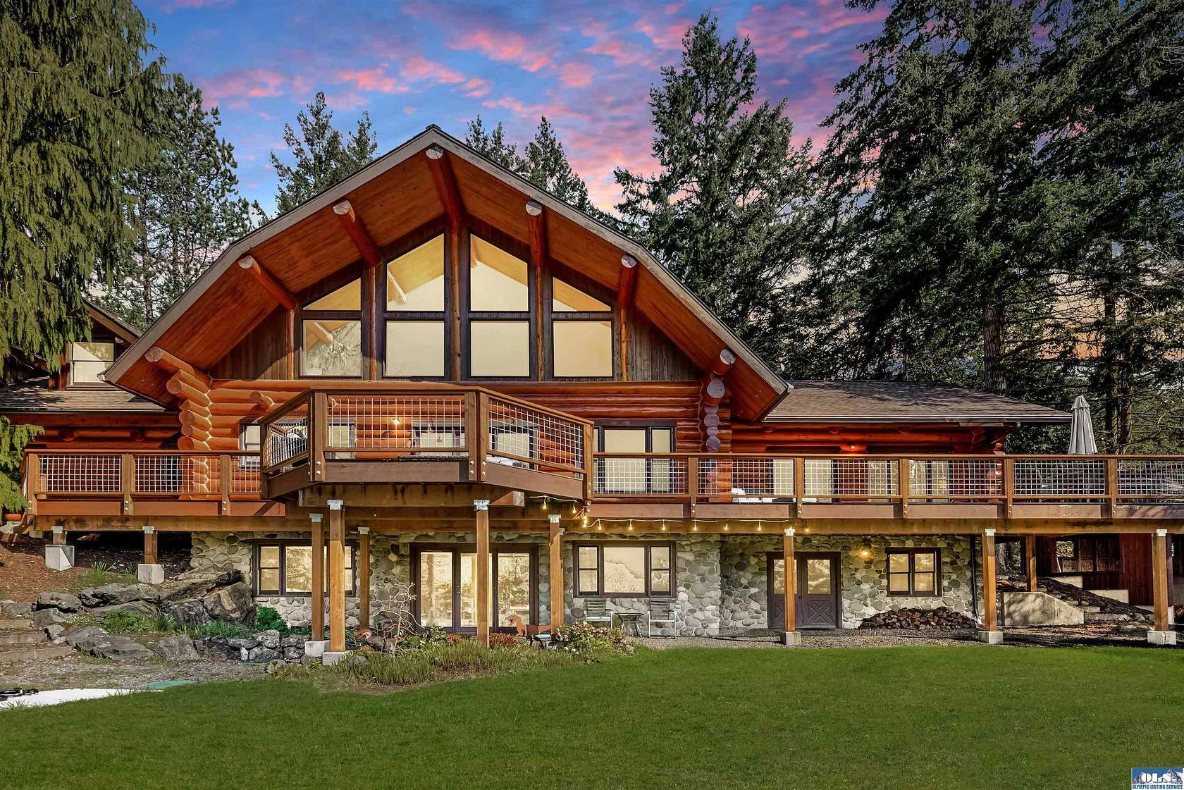 4.9 Acres of Land with Home for Sale in Sequim, Washington