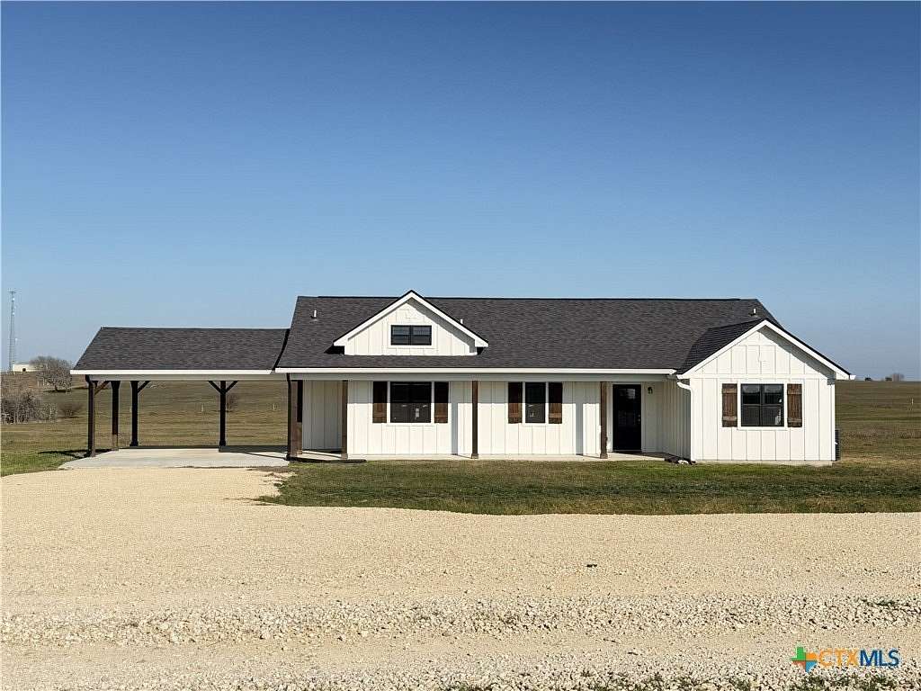 25.4 Acres of Agricultural Land with Home for Sale in Yoakum, Texas