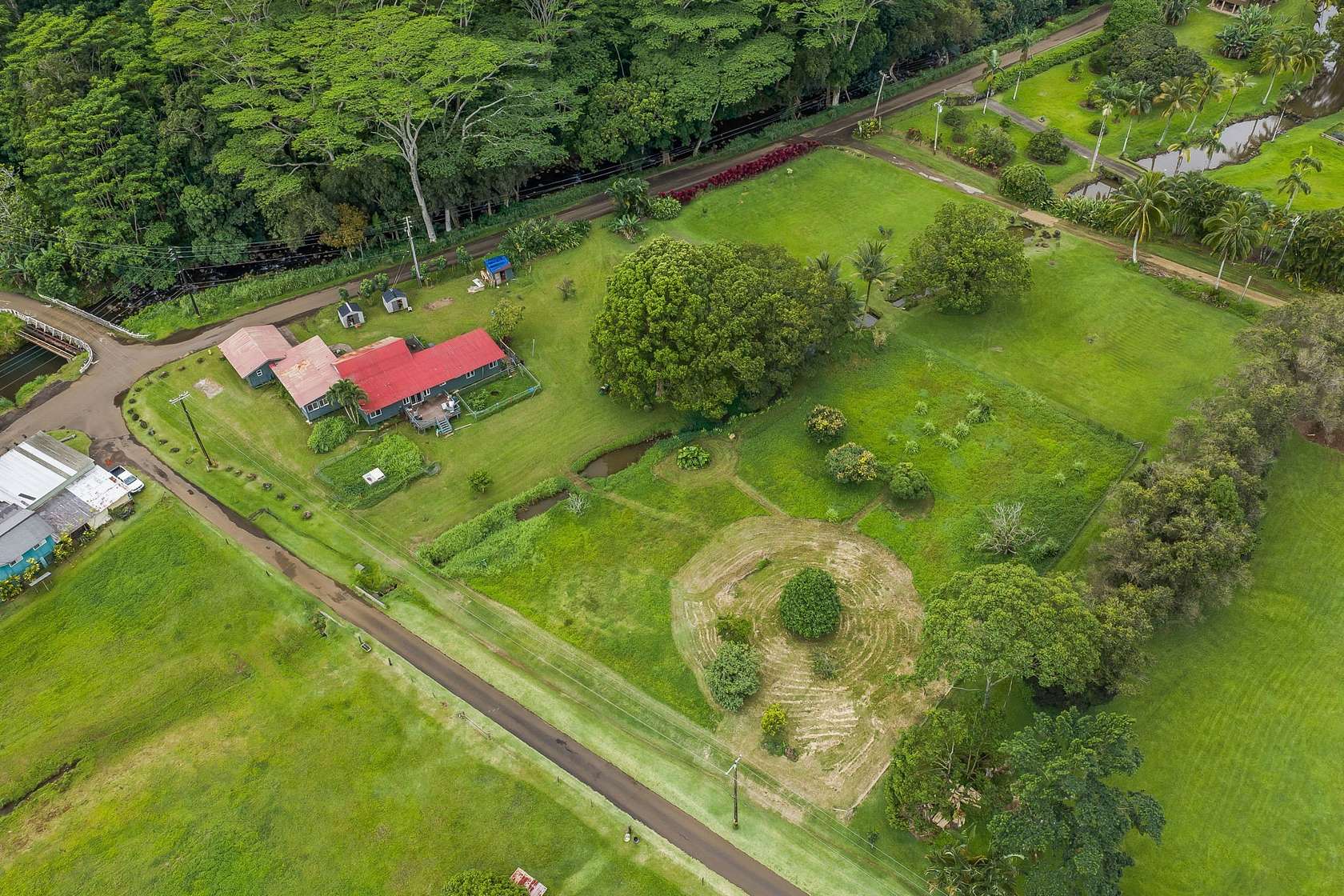 1.75 Acres of Land with Home for Sale in Kapaa, Hawaii