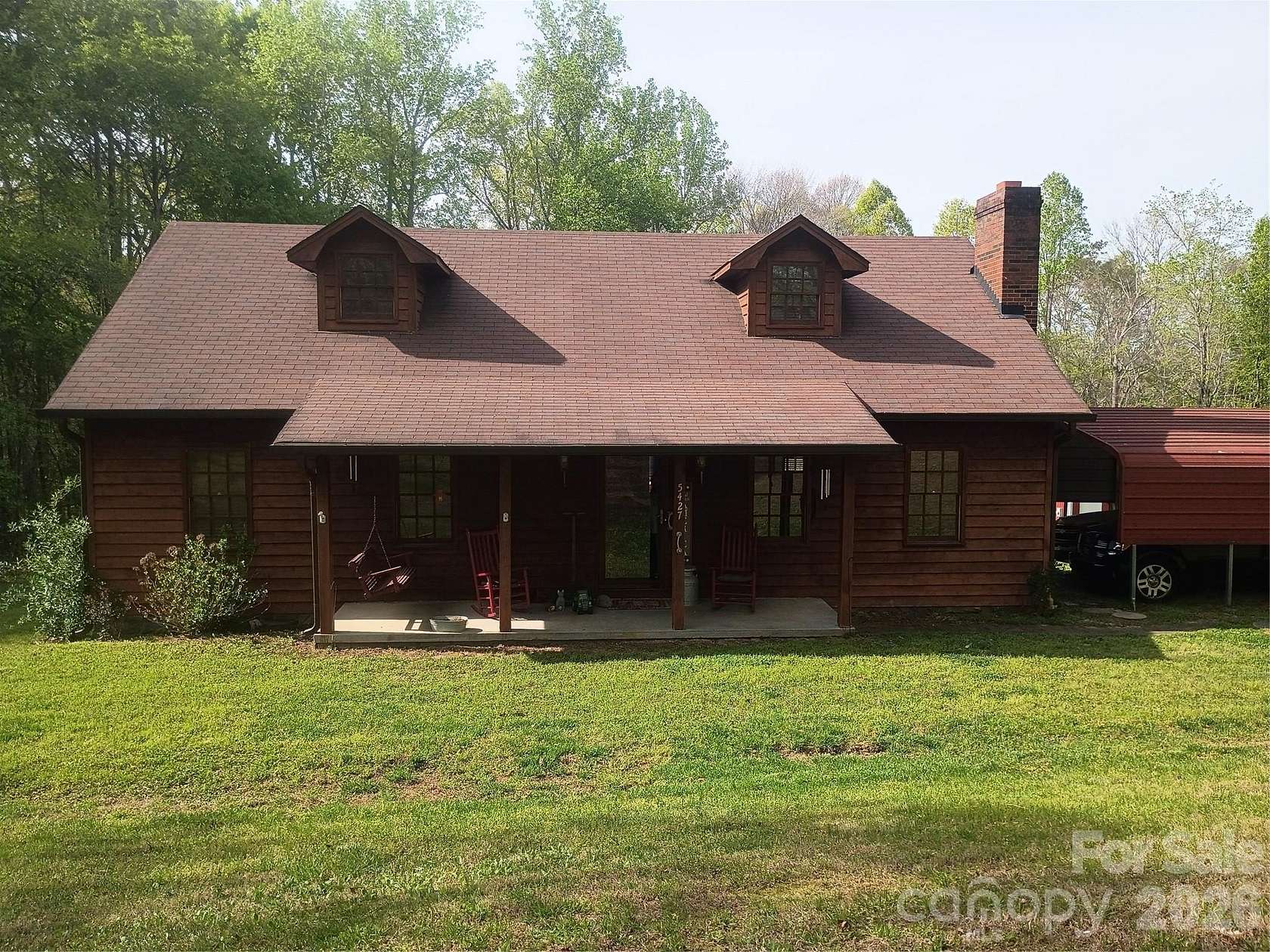 2.67 Acres of Land with Home for Sale in Iron Station, North Carolina