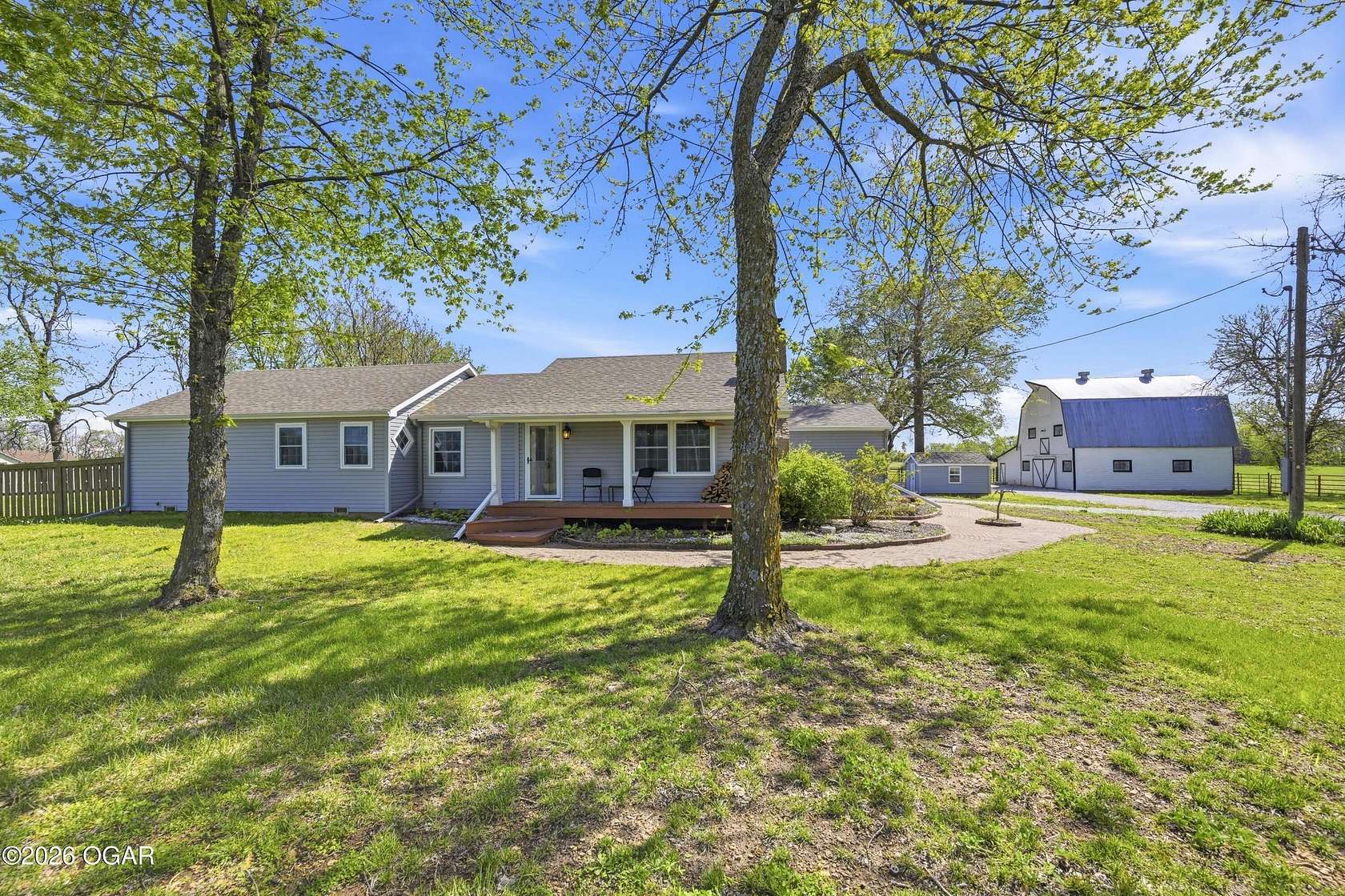 10 Acres of Land with Home for Sale in Carthage, Missouri