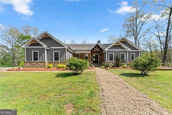21 Acres of Land with Home for Sale in Dawsonville, Georgia