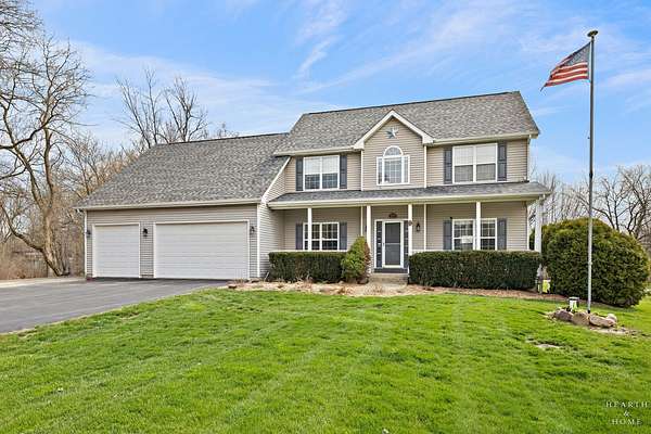 1.5 Acres of Land with Home for Sale in Marengo, Illinois