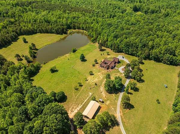 62.1 Acres of Land with Home for Sale in Nathalie, Virginia