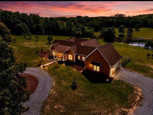 62.1 Acres of Land with Home for Sale in Nathalie, Virginia