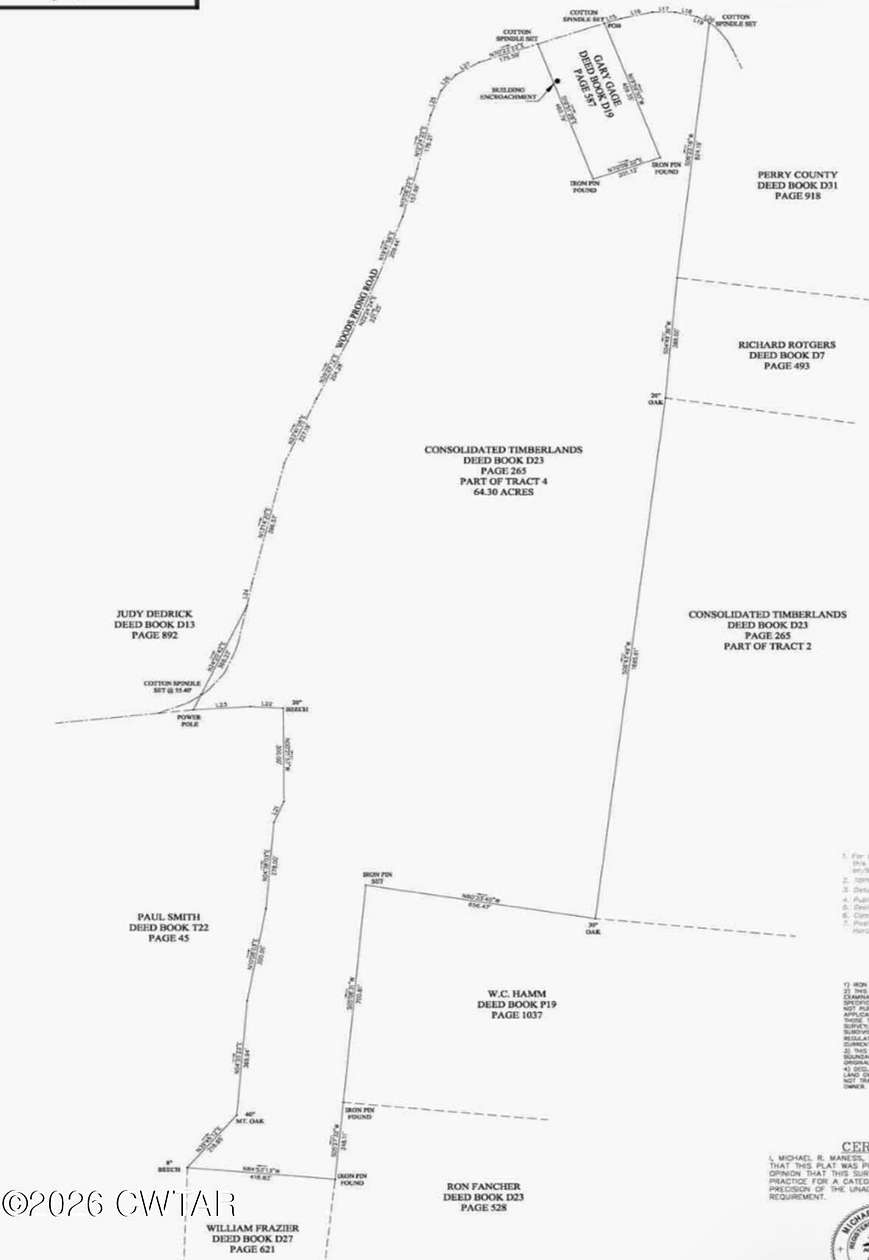 64.3 Acres of Recreational Land for Sale in Linden, Tennessee