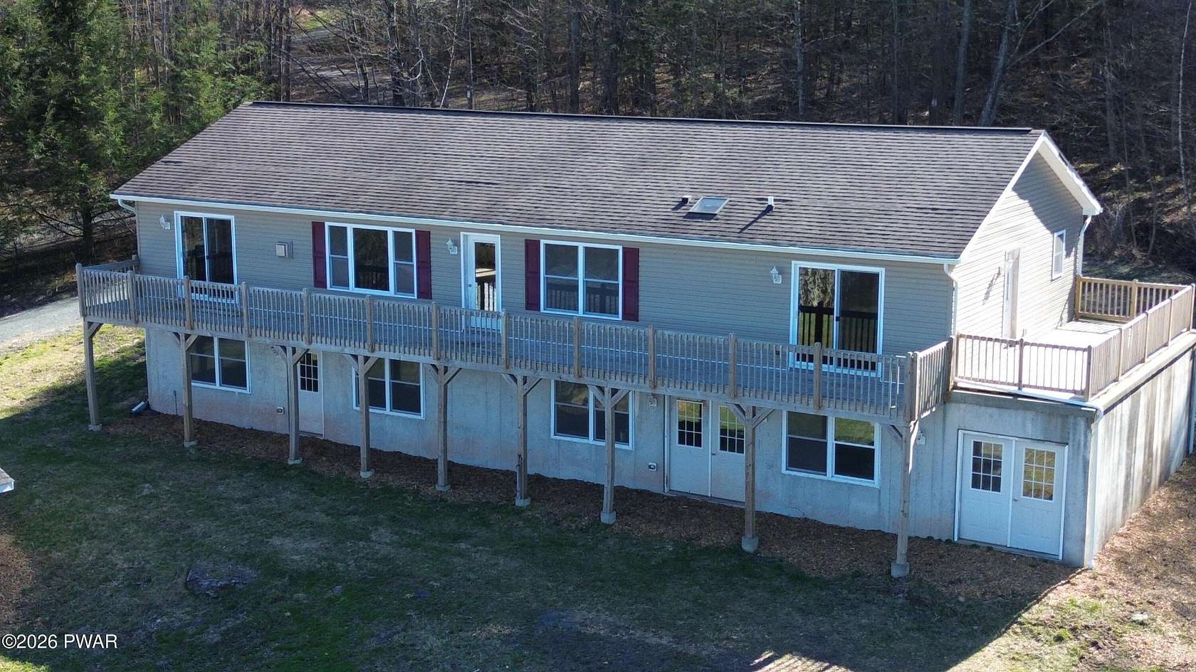 6.88 Acres of Land with Home for Sale in Prompton, Pennsylvania