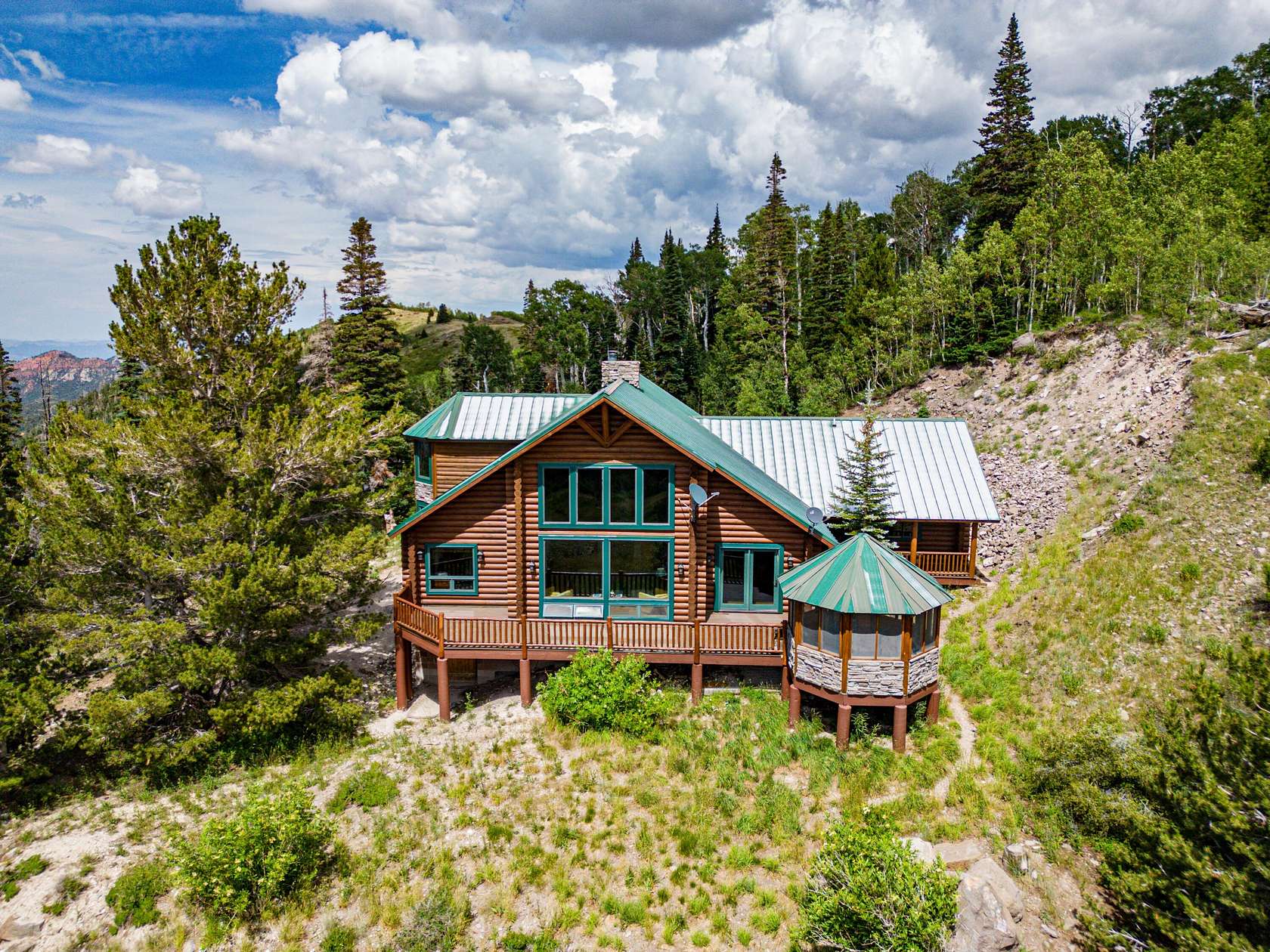 41.4 Acres of Recreational Land with Home for Sale in Brian Head, Utah