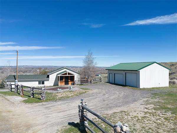 5 Acres of Land with Home for Sale in Laurel, Montana