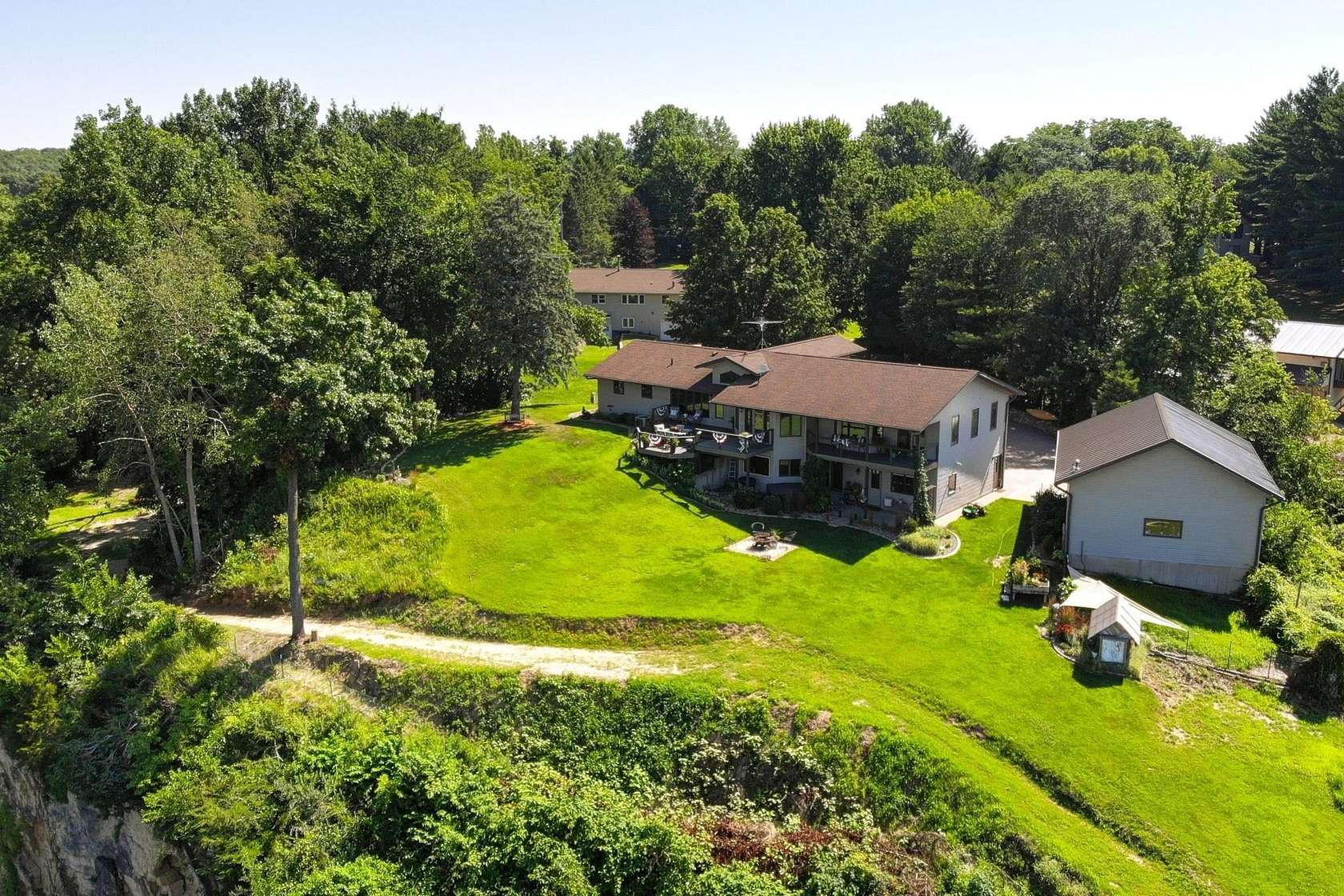 1.5 Acres of Land with Home for Sale in Hazel Green, Wisconsin