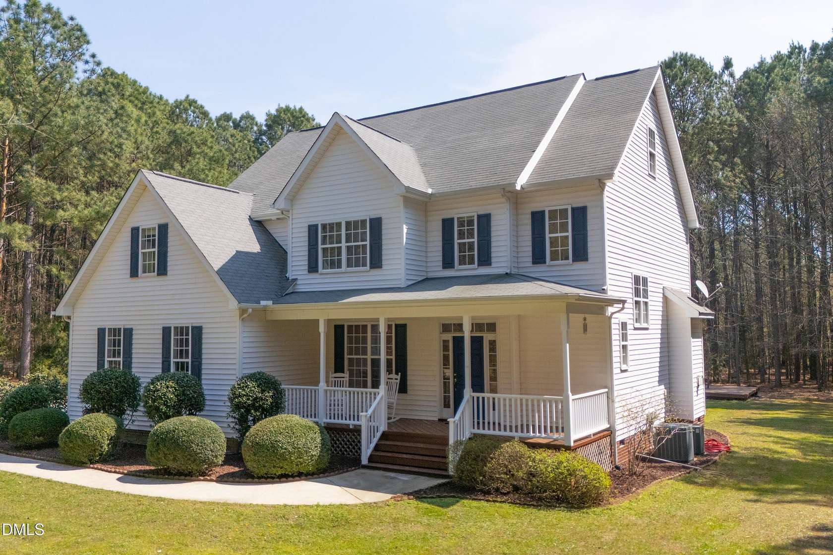 6 Acres of Land with Home for Sale in Pittsboro, North Carolina