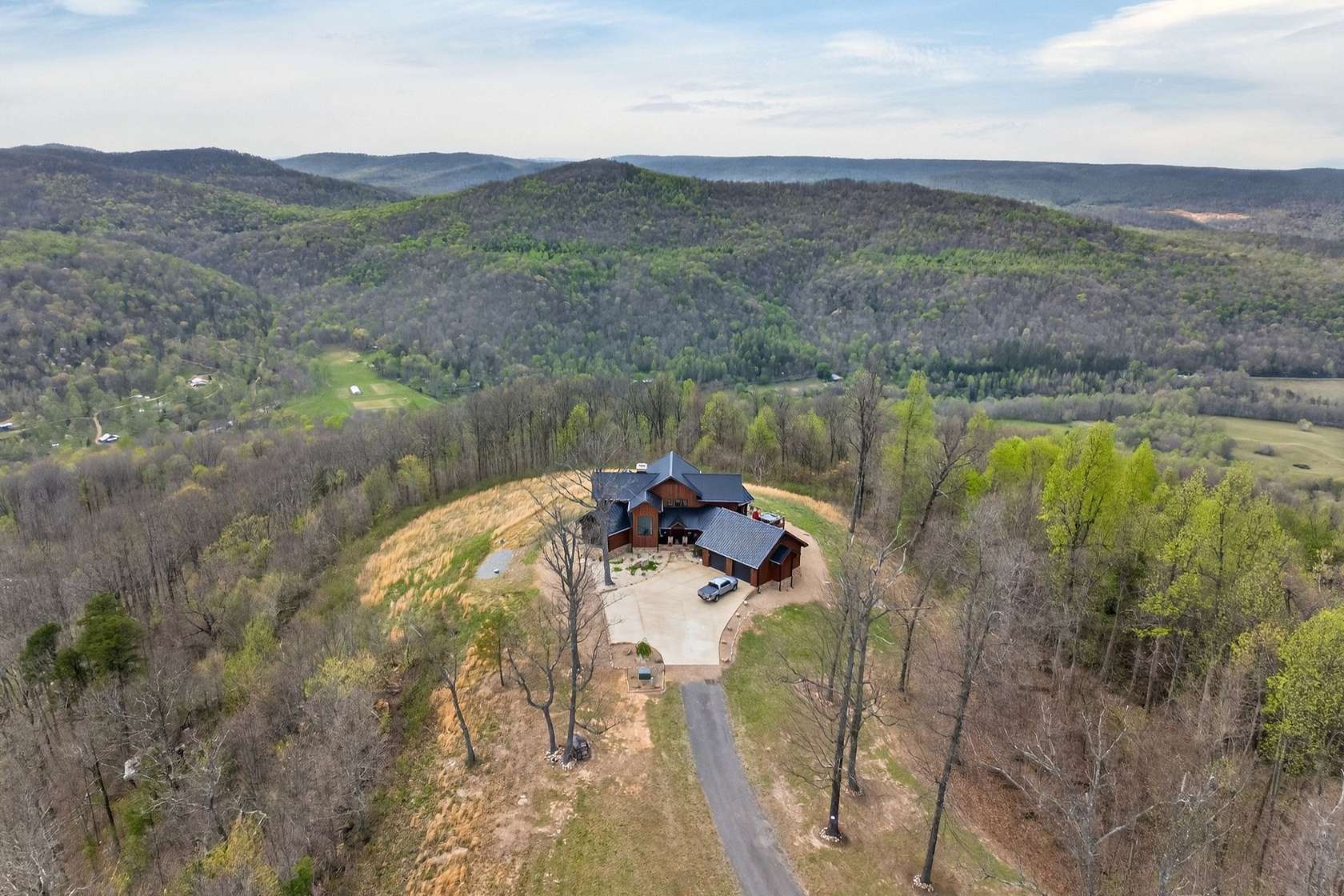 7.43 Acres of Land with Home for Sale in Crawford, Tennessee