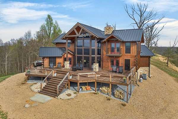 7.34 Acres of Land with Home for Sale in Crawford, Tennessee