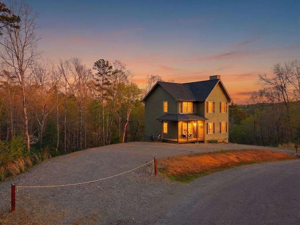 4 Acres of Land with Home for Sale in Ellijay, Georgia