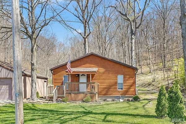 3 Acres of Land with Home for Sale in Nashville, Indiana