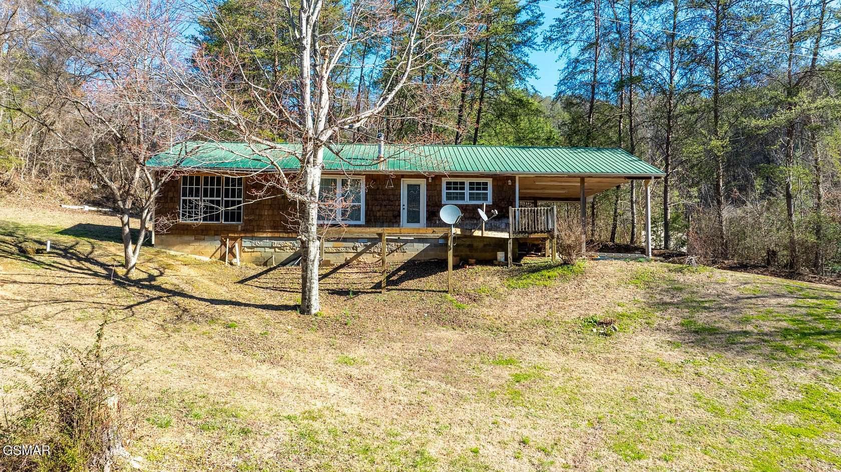 12.4 Acres of Land with Home for Sale in Sevierville, Tennessee