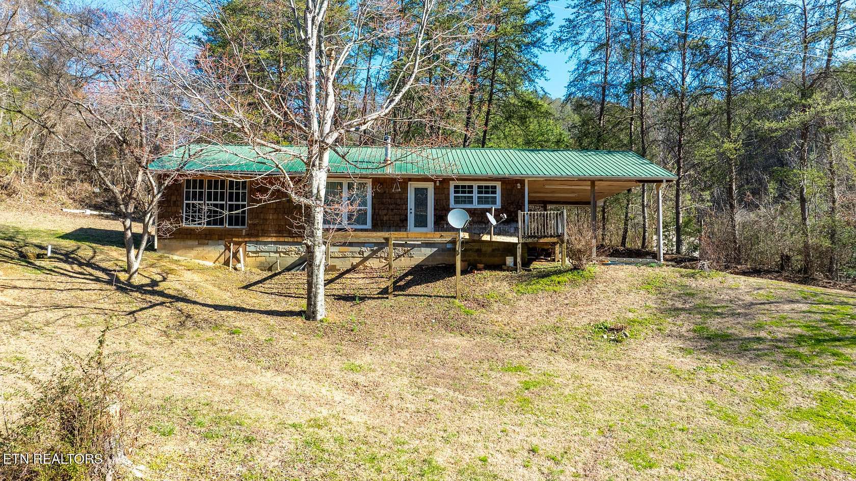 12.4 Acres of Land with Home for Sale in Sevierville, Tennessee