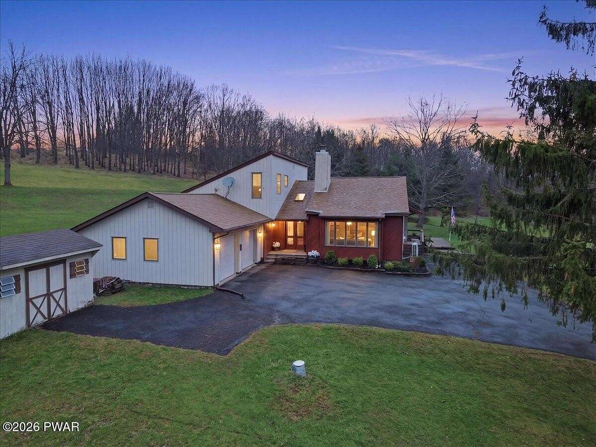 10.4 Acres of Land with Home for Sale in Dalton, Pennsylvania